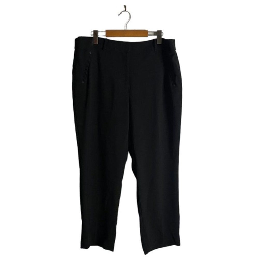 Karl Lagerfeld Paris Women's Black Straight Leg Pants